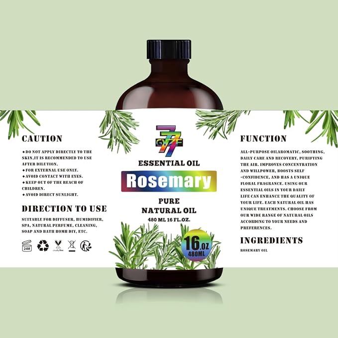 Rosemary Essential Oil - Image 3