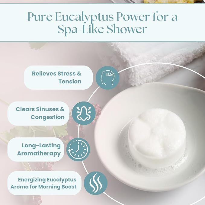 TLG Essence Shower Steamers Aromatherapy 7 Pack – USA Made - Image 3