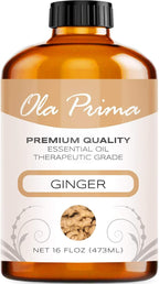 Ola Prima Ginger Essential Oil – Therapeutic Grade Oil by OlaPrima