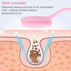 HINZIC 2 Pack Silicone Manual Facial Cleansing Brush, Skin Friendly Waterproof - Image 5