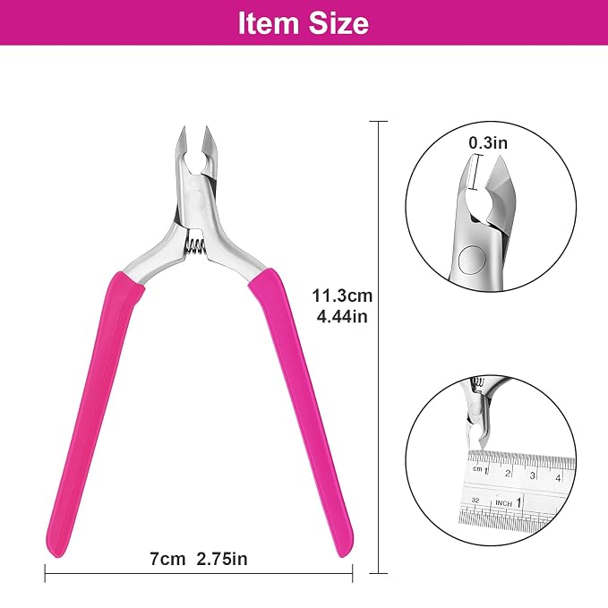 CGBE Cuticle Clipper Professional Cuticle Trimmer Remover Tools, Non-slip - Image 6