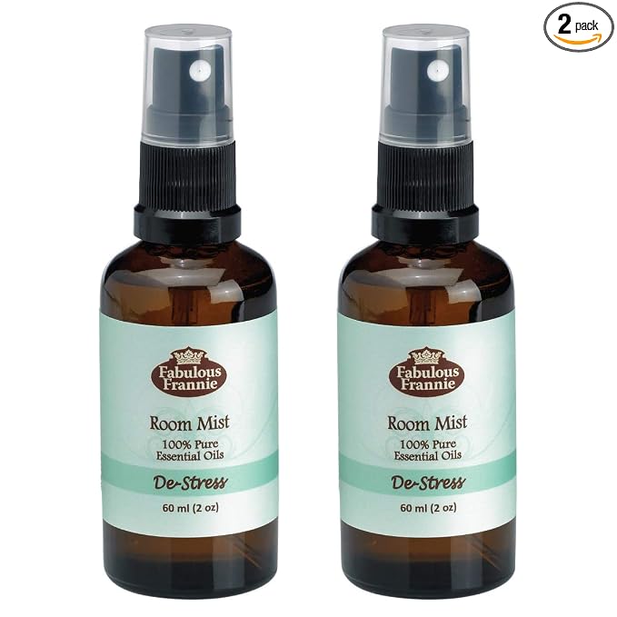 Fabulous Frannie De-Stress Essential Oil Pillow or Room Mist A Perfect Blend of by Fabulous+Frannie