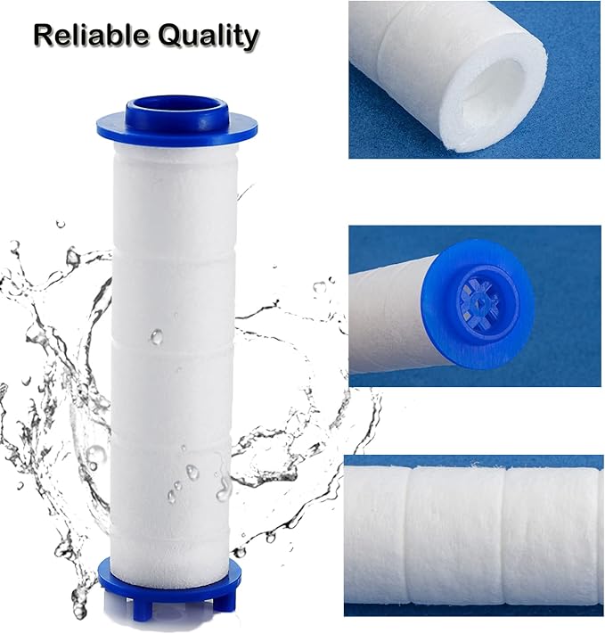 Replacement Filters for Hydro Jet Shower Head, High Pressure Handheld Turbo Fan - Image 4