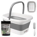 Beinilai Collapsible Foot Bath Kit, Foot Soaking Tub by Beinilai
