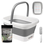 Beinilai Collapsible Foot Bath Kit, Foot Soaking Tub by Beinilai