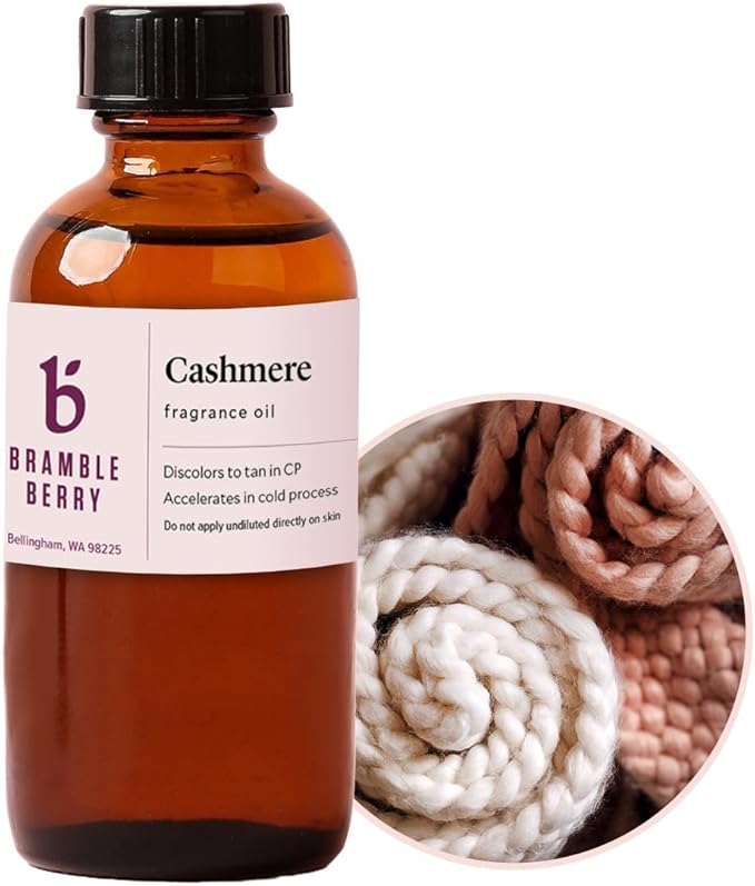 Bramble Berry Cashmere Fragrance Oil 2 oz | Warm Cozy Scent by BrambleBerry