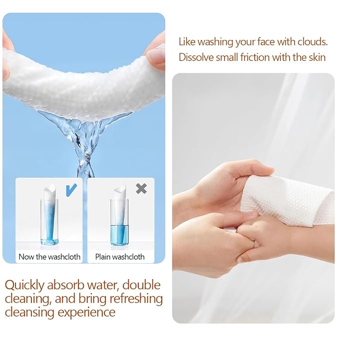 ​Disposable Face Towel hot face Towel, Wet Wipes AK-SHIP Towels Suitable - Image 4