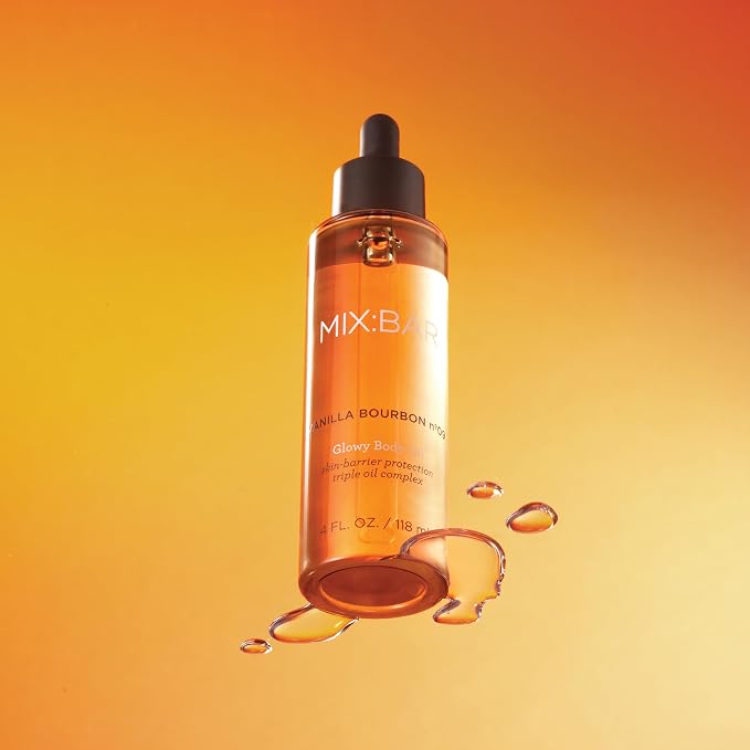 MIX:BAR Vanilla Bourbon Glowy Body Oil - Image 2