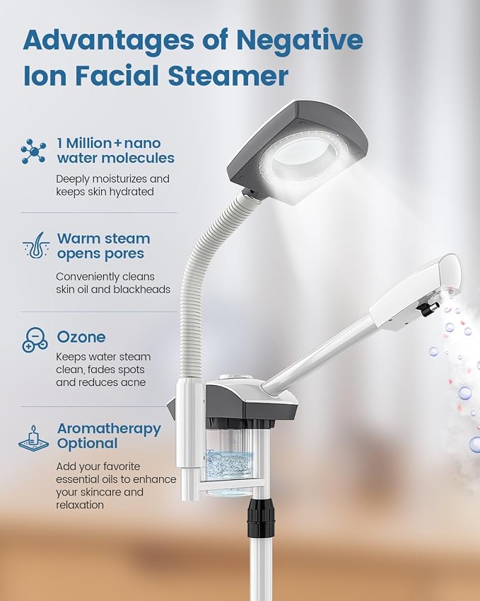 Kingsteam Professional 2-in-1 Facial Steamer - Image 2