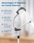 Kingsteam Professional 2-in-1 Facial Steamer - Image 2