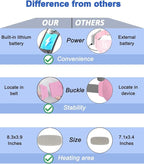 Electric Heating Pad, Portable Cordless Menstrual Pad - Image 8