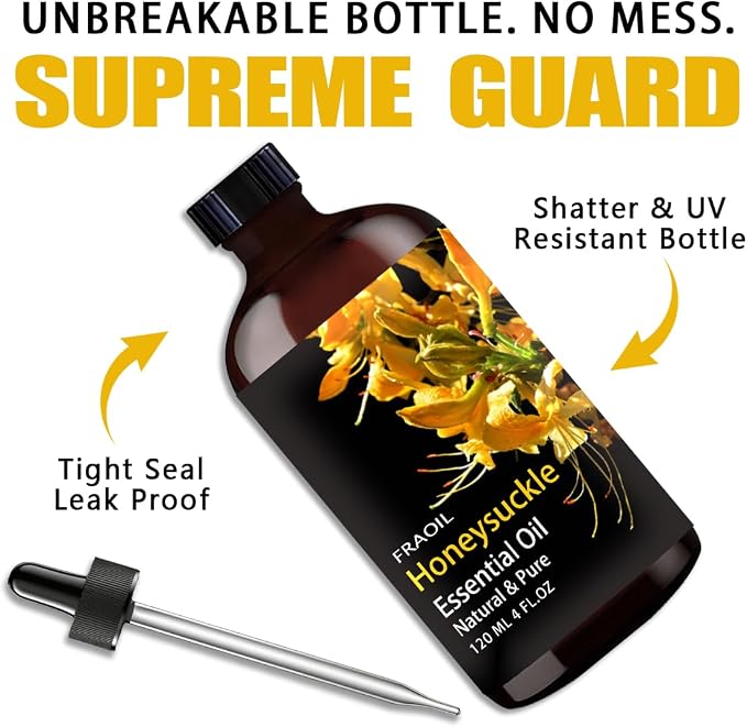 Honeysuckle Essential Oil, Honeysuckle Oil 4 Fl Oz 120ML - Image 4