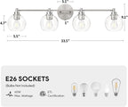VONLUCE Bathroom Light Fixtures, 4-Light Vanity Light - Image 5