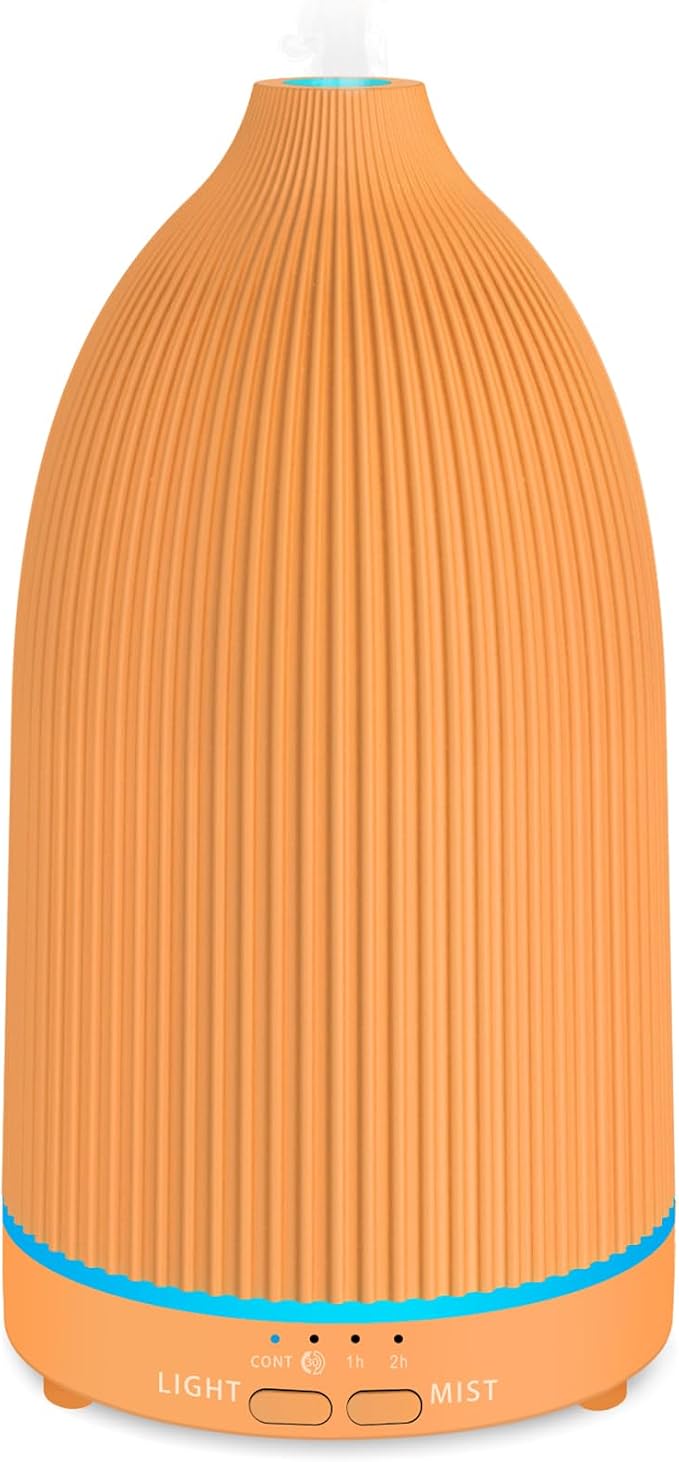 URPOWER 100ML Essential Oil Diffuser Ultrasonic Cool Mist Humidifier by URPOWER