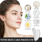 URAQT Stainless Steel Gua Sha Facial Tools Guasha Tools - Image 4