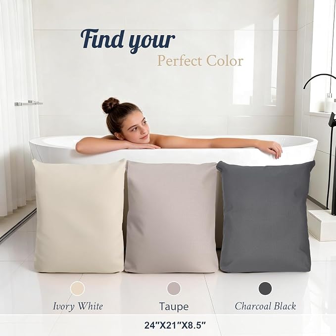 Luxury Bathtub Pillow, Gift for Christmas Birthday Mother's Day, Skin-Friendly - Image 7