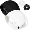 Satin Bonnet for Sleeping Night Cap, Adjustable Satin Lined Silk Bonnets Sleep by ROYBENS