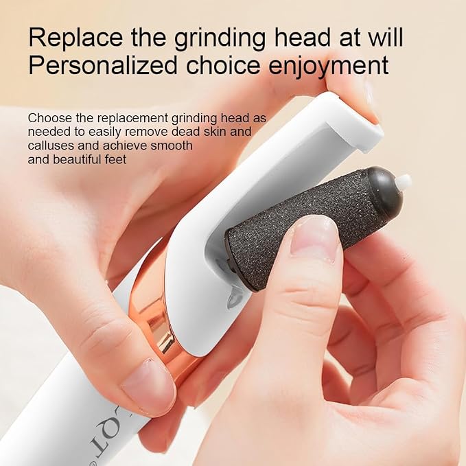 LQT® Electric Foot File – Rechargeable Callus Remover - Image 6