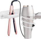 YUET Hair Dryer Holder Hairdryer Station Wall Mounted Shelf Bracket by YUETforlife