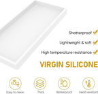 Bathroom Counter Tray, EG-SIPRO High-Grade Thickened Silicone Bathroom Vanity - Image 5