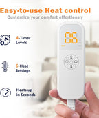 Heated Pad for Back/Neck/Shoulder Pain Relief - Image 2