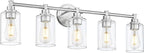 FEMILA 32" Bathroom Vanity Light, Brushed Nickel Bathroom Lights Over Mirror by FEMILA
