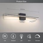 Vanity Light for Bathroom Lighting Fixtures Over Mirror 24 Inch Dimmable 5CCT - Image 5