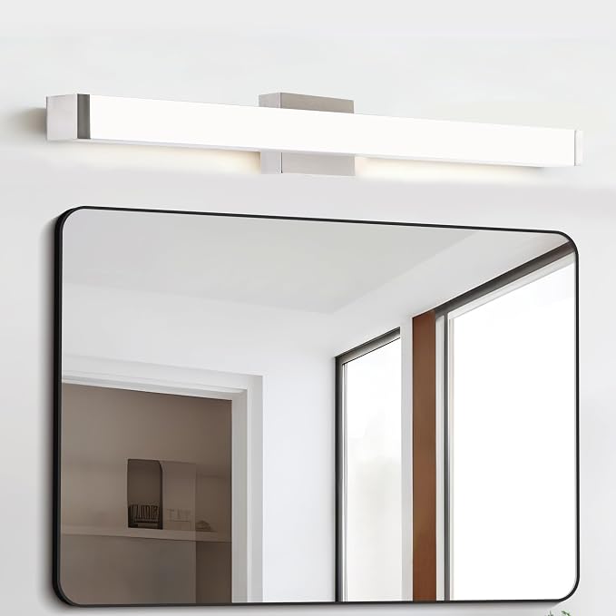 Bathroom Light Fixtures Over Mirror 22IN, 19W 5CCT Dimmable Modern Vanity Lights - Image 5