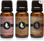 Trio - Tobacco Vanilla, Warm Rustic Woods & Sandalwood - Premium Fragrance Oil by EternalEssenceOils