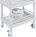 Salon Storage Cart, 3 Tier Rolling Beauty Organizer - Image 4