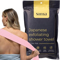 Sima Brand Exfoliating Washcloth Face & Body Scrub Towel by SimaBrand