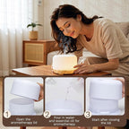 500ml Premium Essential Oil Diffuser, Quiet 4-in-1 Ultrasonic Aromatherapy - Image 8