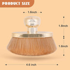 Extra Large Body Makeup Brush for Self Tanner – 115mm Wide Oval Kabuki Body - Image 3