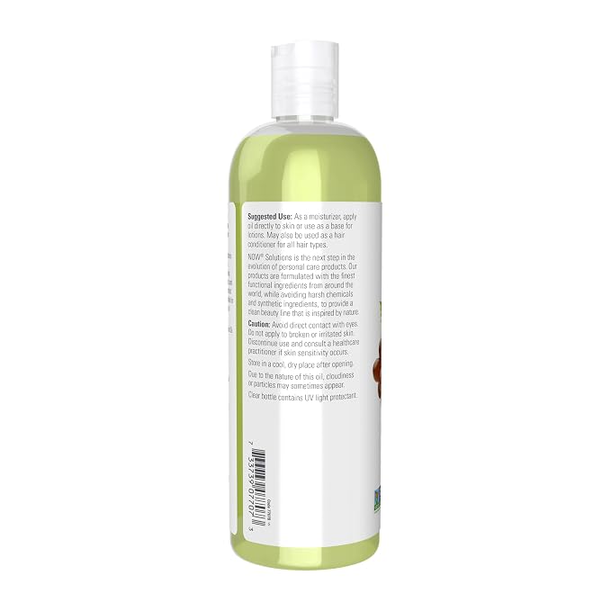 NOW Foods Solutions, Grapeseed Oil, Skin Care - Image 3