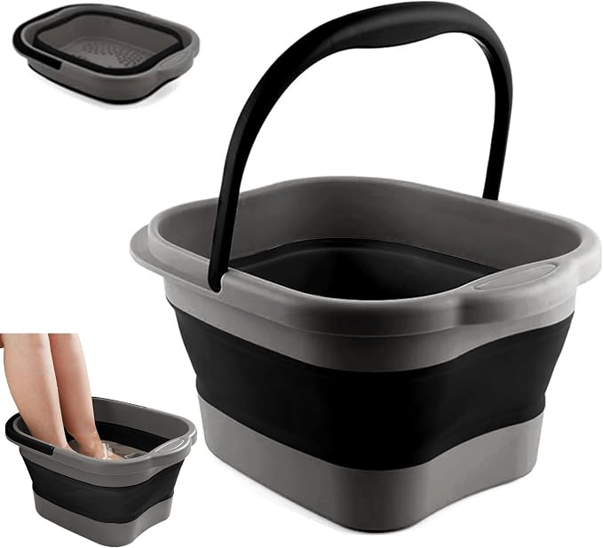 Collapsible Foot Tub Feet Soaking Spa Bath by DoroSun
