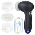 COSLUS FBX04 Facial Cleansing Brush Face Scrubber: 3 in 1 Bi-Directional by COSLUS