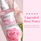 Well's Oil Rosewater Face & Hair Mist Spray | 4-Pack | Floral Rosewater - Image 5