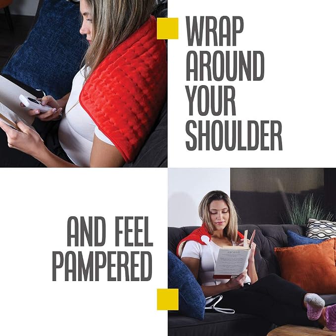 Heating pad - Electric Best for Back Pain and Cramps Relief 2 Hour auto Off - Image 6