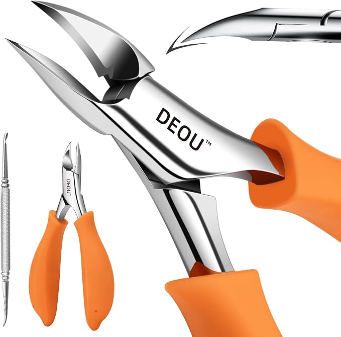 DEOU Podiatrist Toenail Clippers Ingrown Toenail Tools by DEOU