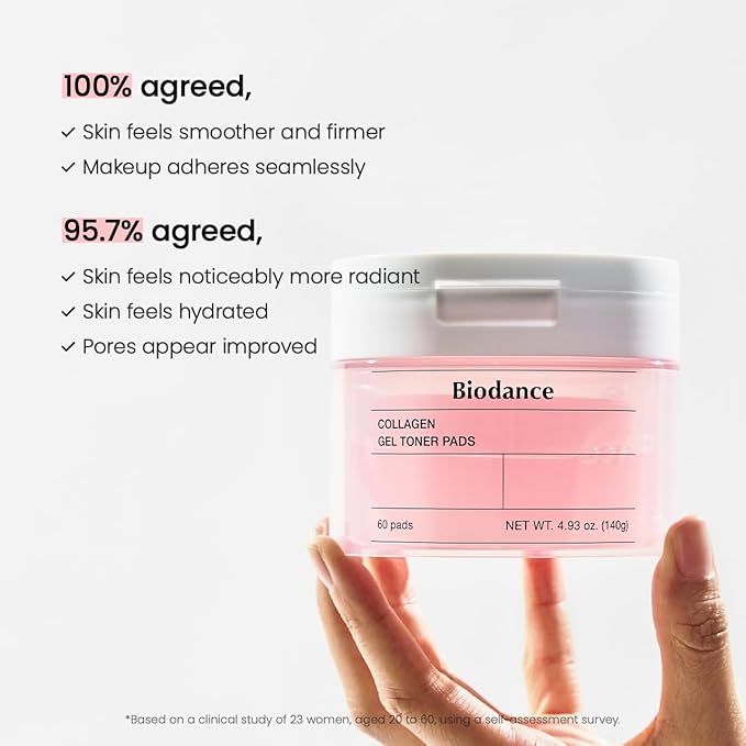 Biodance Collagen Gel Toner Pads, Pore Minimizer - Image 5