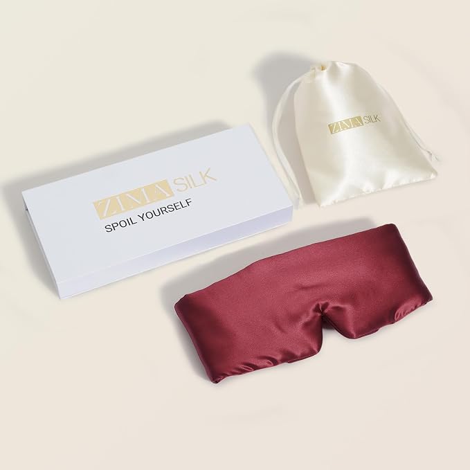 ZIMASILK 100% 22 Momme Mulberry Silk Sleep Mask - Image 8
