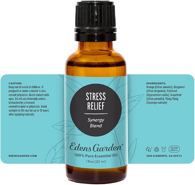 Edens Garden Stress-Relief Essential Oil Blend- 100% Pure Premium Grade - Image 9