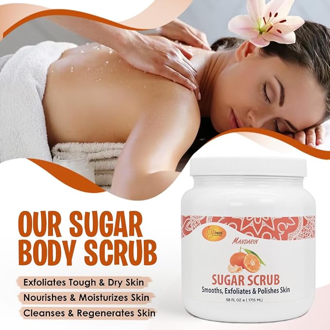 SPA REDI Exfoliating Body Scrub | Dual-Action Exfoliant & Moisturizer - Image 7