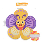 Flower Baby Bath Pad for Infant Bathtub Sink Flower Mat Tub Little Lotus - Image 4