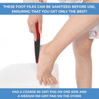 ForPro Professional Collection Red Panda Foot File, 60/100 Grit, Double-Sided - Image 7