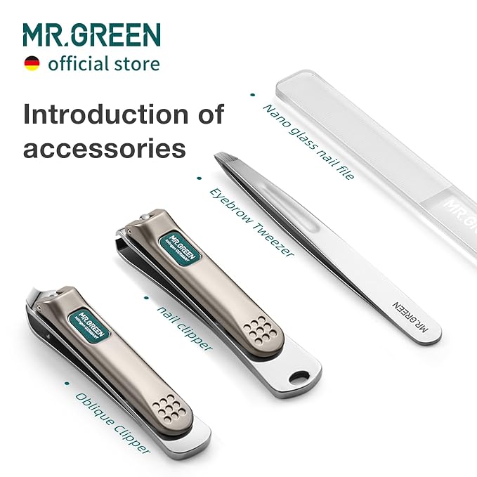 MR.GREEN Colorful Manicure Set Practical Pedicure Kits Nail Clippers Personal - Image 5