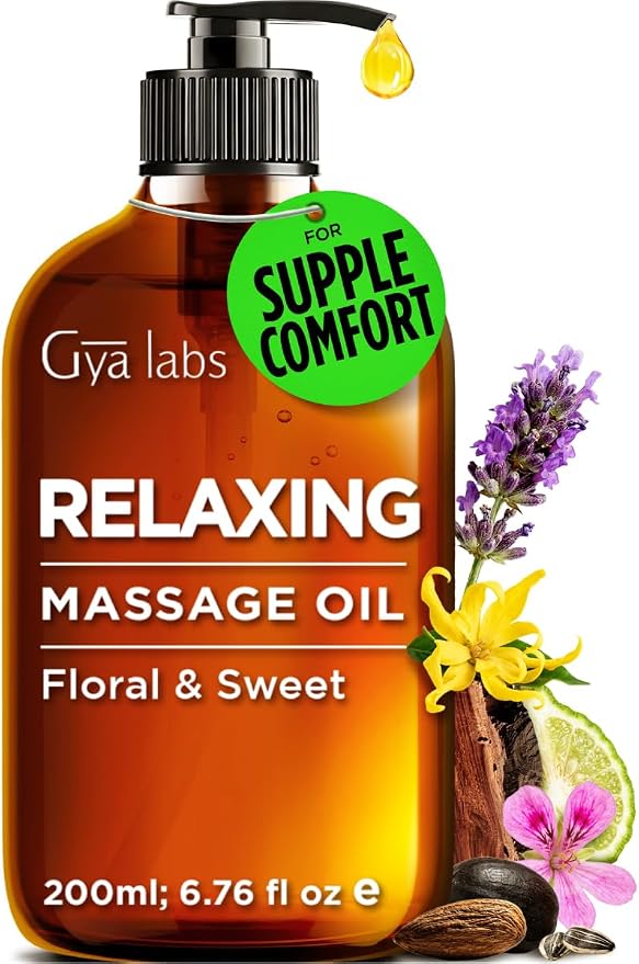 Gya Labs Relaxing Massage Oil by GyaLabs