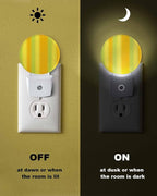 Night Lights Auto Sensor Green Yellow Orange Night Light Gradient Color Stripe - Image 6
