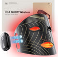 INIA Red Light Therapy Mask for Face, Glow Wireless LED Face Mask Light Therapy by INIA