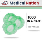 Medical Nation 21" Disposable Bouffant Caps Hair Net | CASE OF 1000, - Image 2